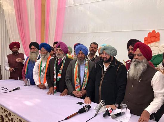 SAD loses more leaders, supporters to Punjab Congress