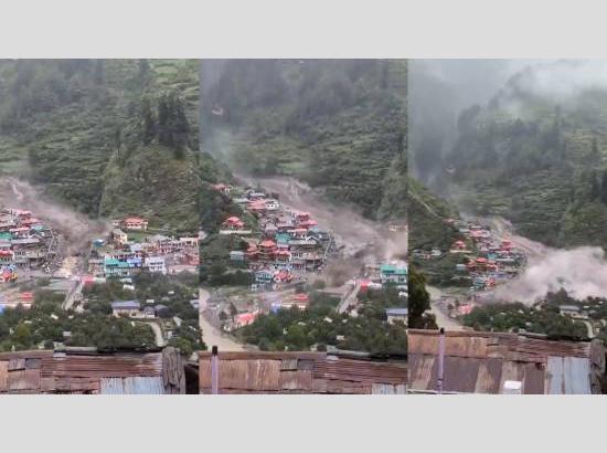 Uttarakhand: Massive cloudburst in Dharali; CM Dhami takes stock of rescue ops