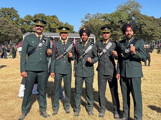 Eight young officers from Punjab commissioned into Indian Army, Air Force