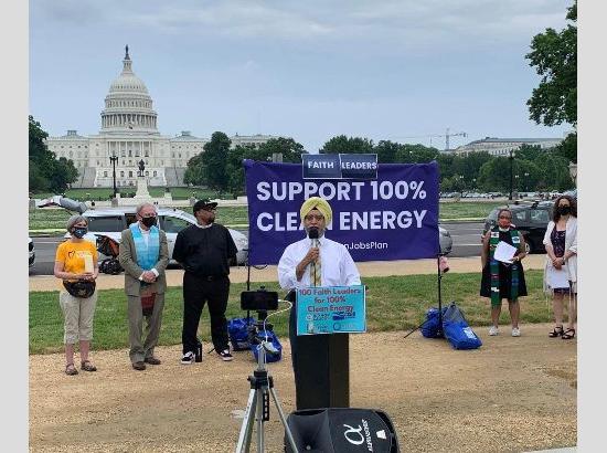 Sikhs join 100 leaders supporting Biden’s Climate agenda

