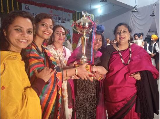 Chandigarh : GCG Sector 11 wins overall Trophy for eighth consecutive year at Zonal Youth and Heritage Festival