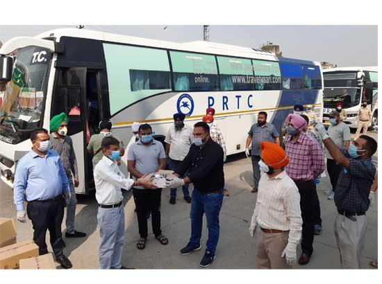32 PRTC buses to bring back pilgrims from Takht Sri Hazur Sahib 
