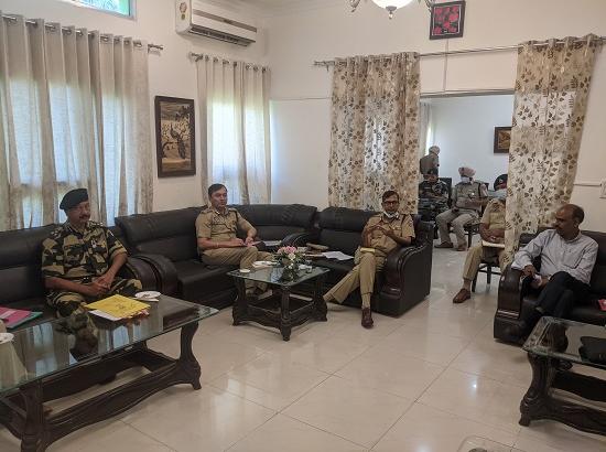 DGP Dinkar Gupta calls for greater synergy between BSF & Punjab Police to counter the increasing threat from drones