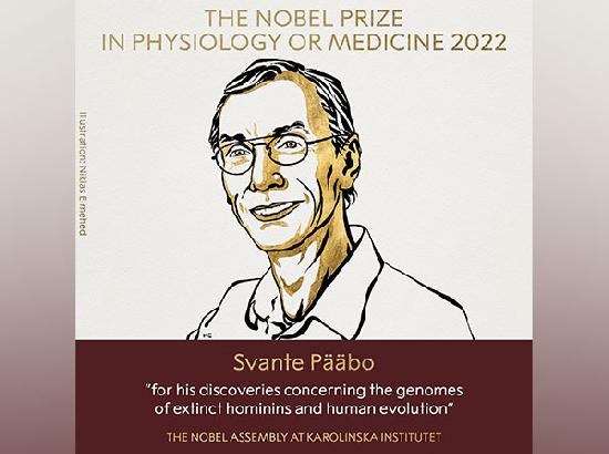 Swedish geneticist receives Nobel Prize in Medicine