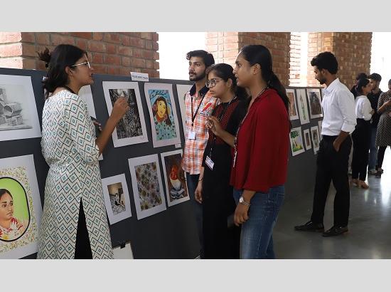 3-day Art Exhibition organised at Chandigarh University