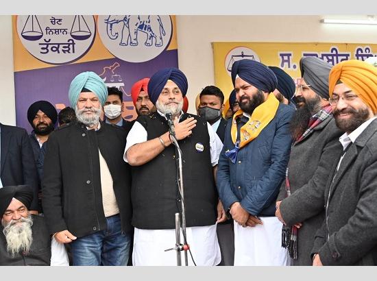 Punjabis will never give a chance to Kejriwal to implement the failed Delhi model in Punjab - Sukhbir Badal