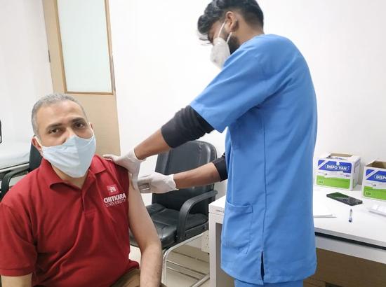 Chitkara University starts COVID Vaccination drive for staff
