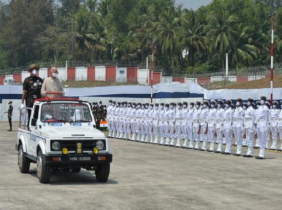 President Kovind accorded with guard of honour on his 4-day visit to Andaman and Nicobar Islands