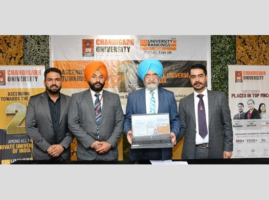 Chandigarh University Pro-Chancellor launches CUCET-2023 and scholarships worth Rs 60 Crore