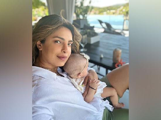 It's Glam up day for Priyanka Chopra and her daughter Malti Marie