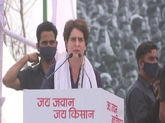 Congress to back farmers' protest even if it goes on for 100 weeks: Priyanka Gandhi