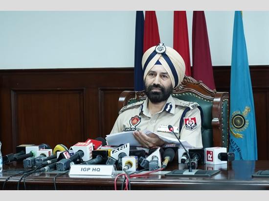 Punjab Police arrests 5856 big fish among 39840 drug smugglers in two and half years; 2546-kg heroin recovered