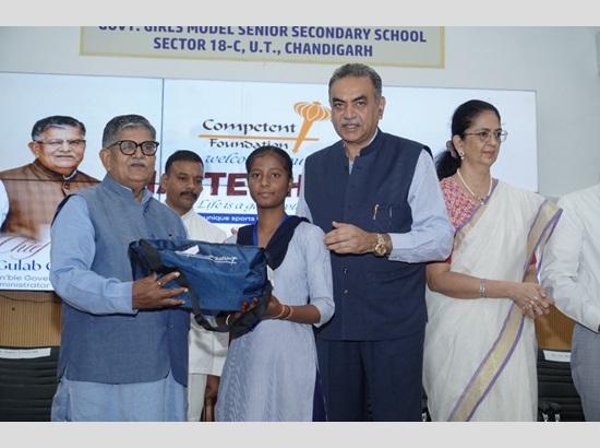 Punjab Governor Gulab Chand Kataria launches “Haste Khelte’ Sports Kits Distribution program