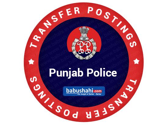 Eight Punjab Police Officers transferred