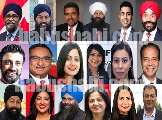 18 Punjabis elected MPs in Federal polls of Canada