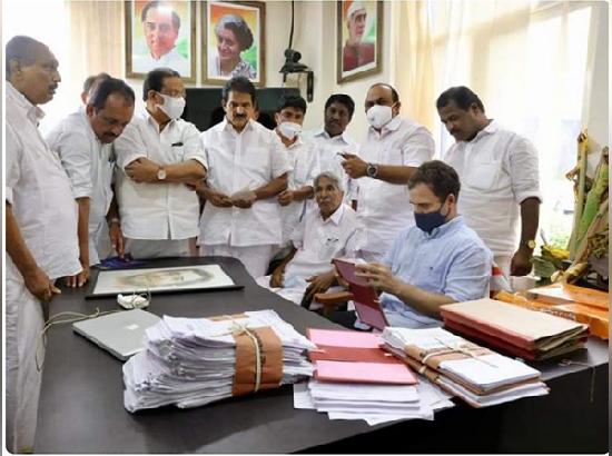Rahul Gandhi office vandalism case: 4 Congress workers arrested