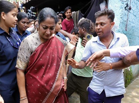 Delhi CM Rekha Gupta attacked during public hearing