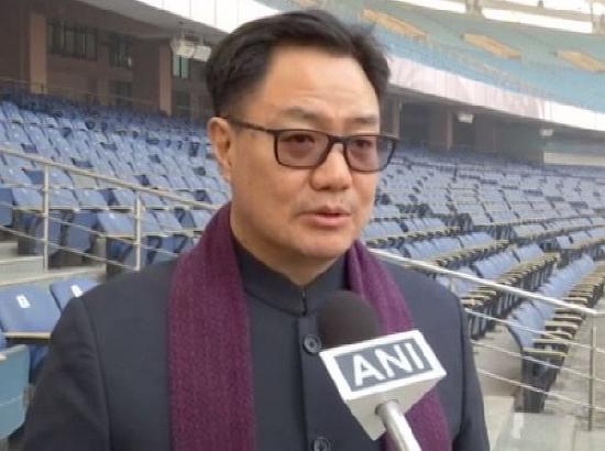 Rijiju wants more sporting events to take place, vows to give 'full support'