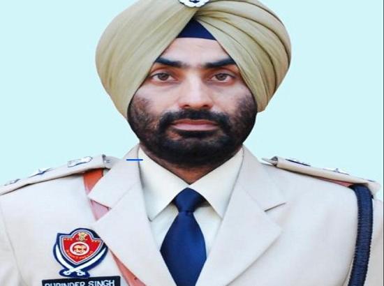 SSP (Vigilance) Ludhiana felicitated with ‘President Police Medal For Meritorious Service’