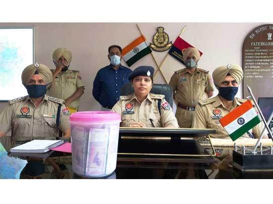 District Police solved blind industrial theft case Rs.10 Lakh Recovered
