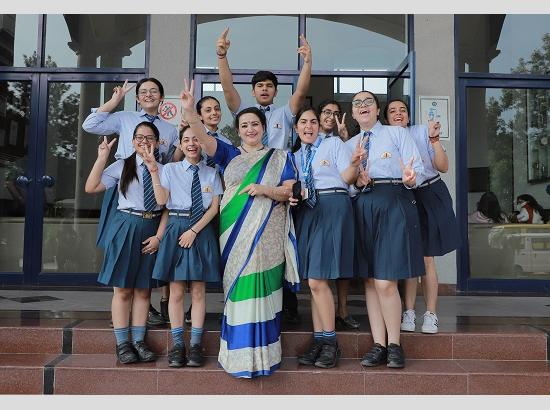 Sat Paul Mittal School students hog limelight in Council Exams