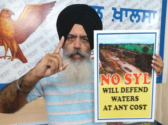 Punjab has legitimate right of ownership on its river waters, digging of SYL next to impossible: Dal Khalsa  
