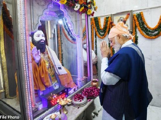 PM Narendra Modi pays tributes to Sant Ravidas on birth anniversary