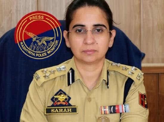Sarah Rizvi Appointed as IGP Crime, Jammu & Kashmir