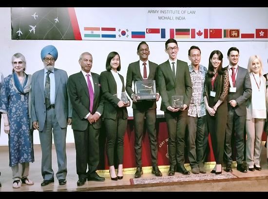 National University of Singapore wins the 10th Leiden-Sarin International Air Law Moot Court Competition
