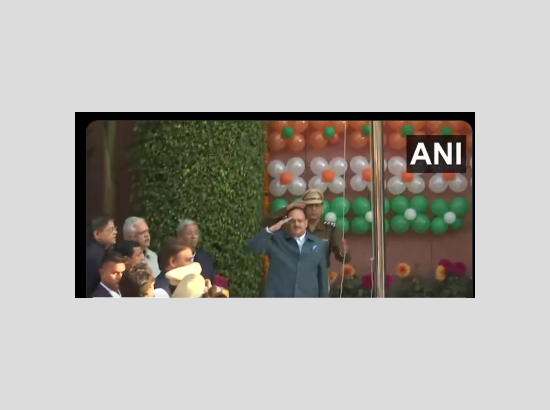 JP Nadda unfurls national flag at BJP office in Delhi on 76th Republic Day, watch video
