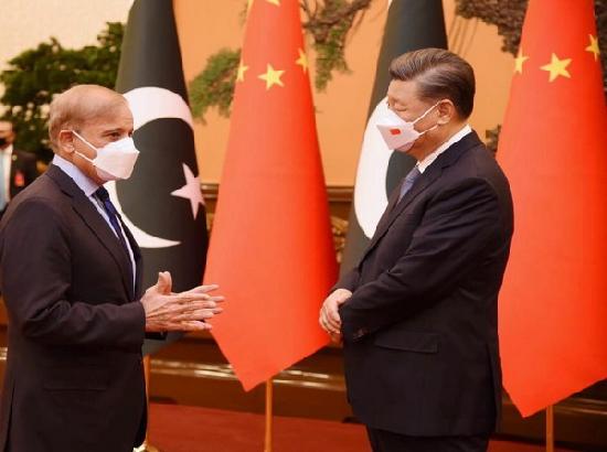 Pakistan PM Shehbaz Sharif meets Chinese President Xi in Beijing