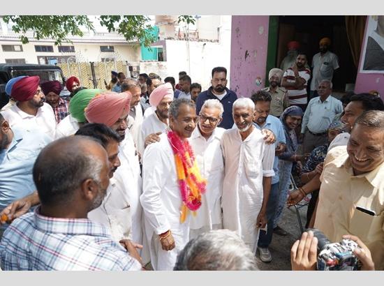 Prosperity will return to the soil of Punjab: Vijay Inder Singla