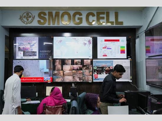 Pakistan's Punjab establishes 'smog war room' to address the issue of hazardous air quality
