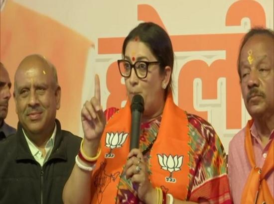 Election has to be fought at booth level to achieve target of 400 seats: Smriti Irani