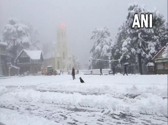 Himachal Pradesh: Roads blocked, power and water supply disrupted amid snowfall