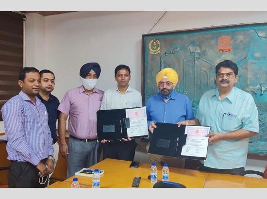 PEDA inks MoU with CESL for installation of Public Charging Stations for electric vehicles in Punjab