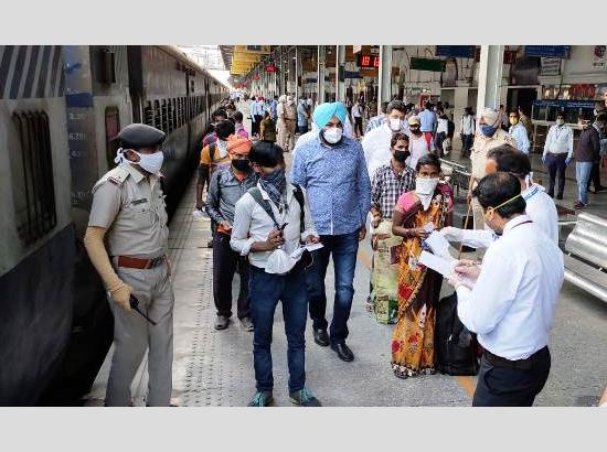 First Amritsar-Gonda Shramik Express carrying migrant workers departs