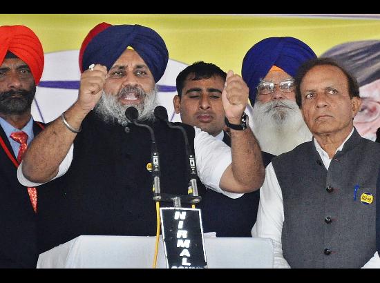 AAP cannot form govt with presence in Malwa alone : Sukhbir Badal
