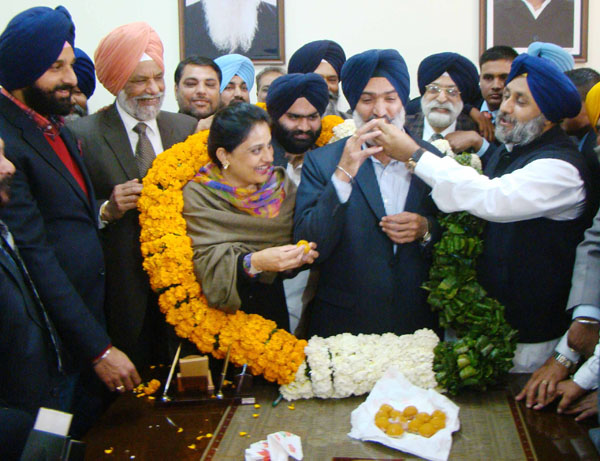 Deepinder  Dhillon takes charge as Chairman of Patiala Distt. Planning Body