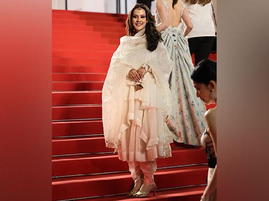 Cannes: Punjabi singer Sunanda Sharma walks red carpet, performs at Bharat Parv