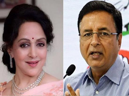 EC imposes ban on Congress MP Randeep Surjewala's poll campaign over remark against Hema Malini