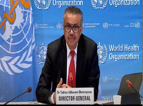 WHO's Tedros says govt decisions made in coming days will determine course of pandemic