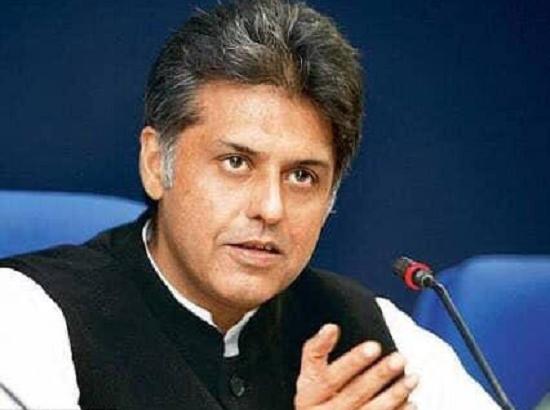 Tewari thanked voters for completing one year as MP. 
