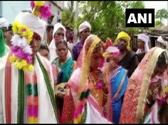 A man marries 2 women at the same ceremony with consent of all three families