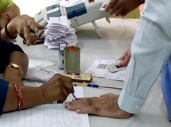 91-year-old Santosh Sood exercises voting rights in Sirsa