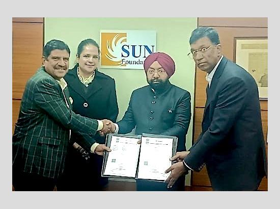 Sun Foundation to setup incubation centers to promote self-employment-MP Vikramjit Sahney 
