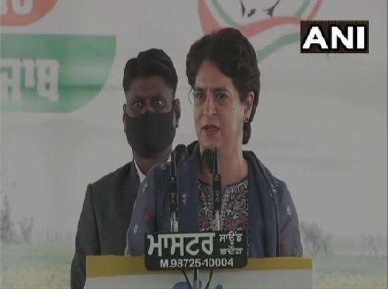 Captain Amarinder govt was remote controlled by BJP from Delhi, says Priyanka (Watch Video) 
