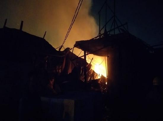 Fire breaks out in furniture market at Delhi's Shastri Park, 8 rescued