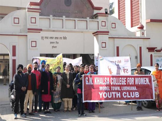 Voters Awareness Rally organised by GNKCW