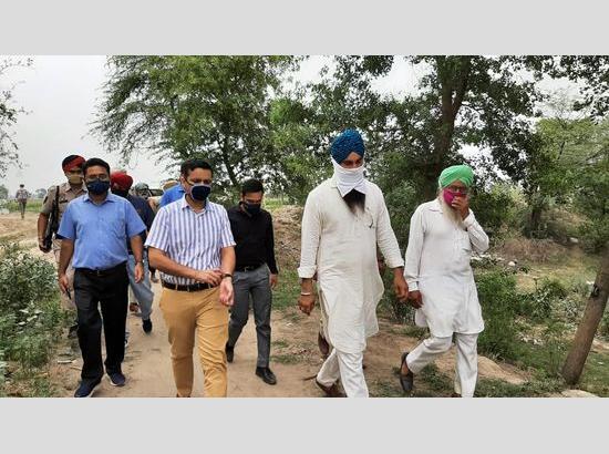 ​Jalandhar DC inspects flood protection works worth Rs 7.51 crore in district
